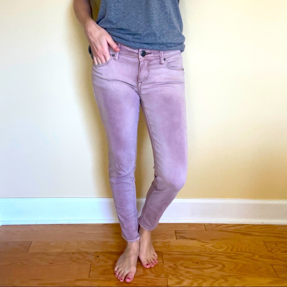 🖤 Free People Dusty Pink Skinny Jeans